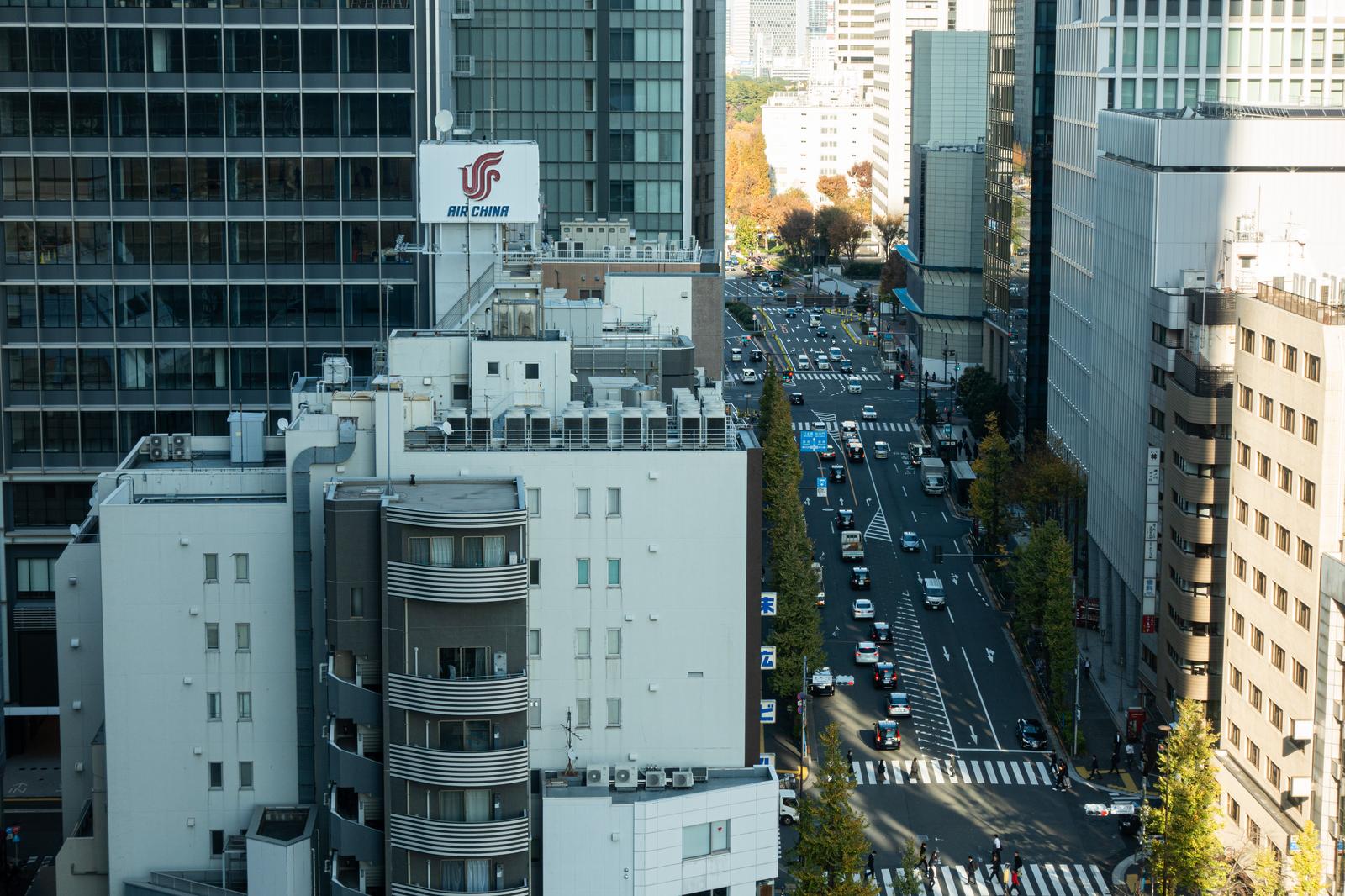 オフィスビルの風景