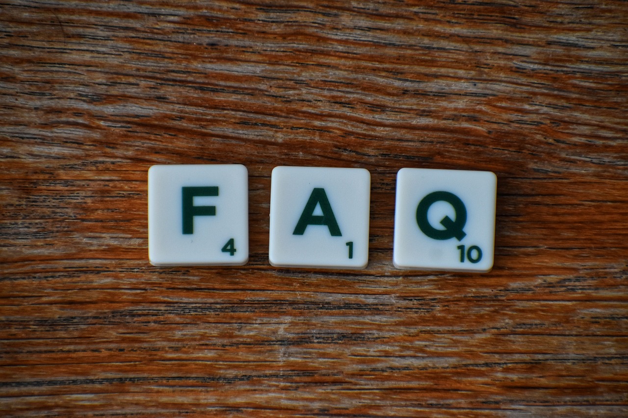 FAQの文字